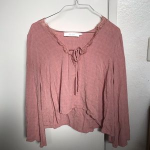 Long Sleeve Lace Top